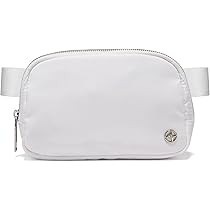 Pander Everywhere Belt Bag for Women, Fashion Waist Packs, Crossbody Bags, Everywhere Belt Bag with Adjustable Strap (Pure White). | Amazon (US)