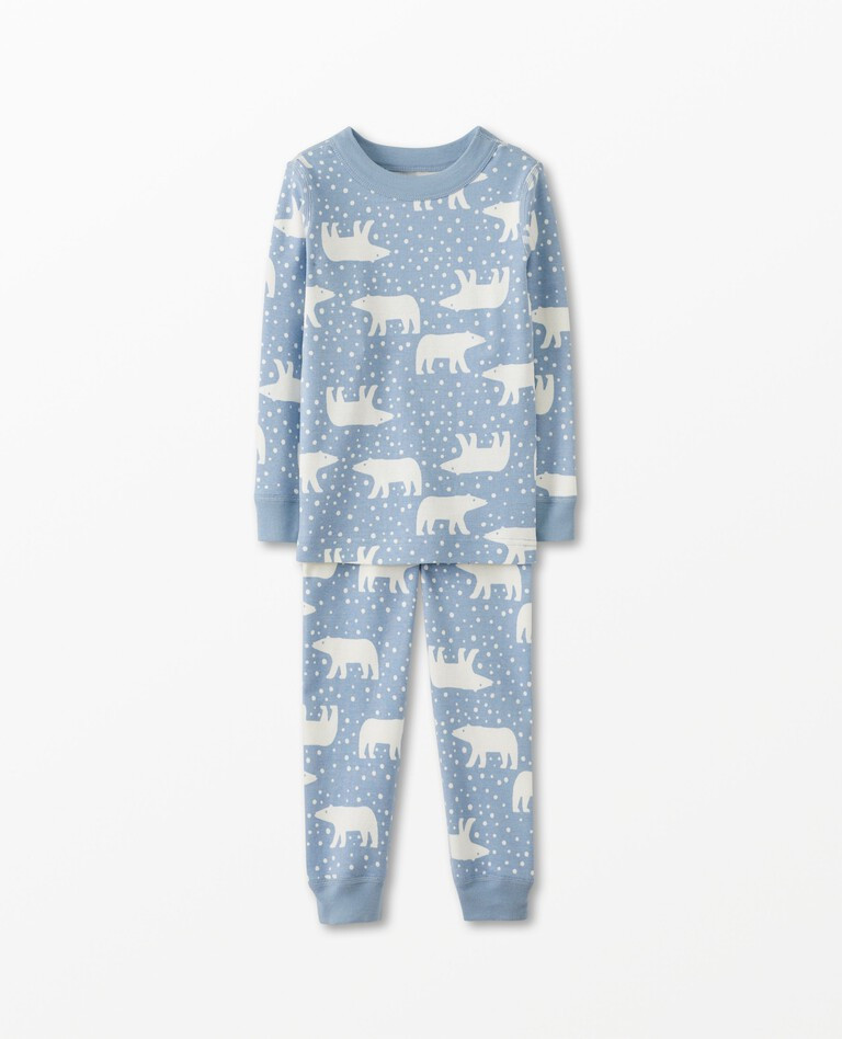 Holiday Print Long John Pajama Set | Hanna Andersson