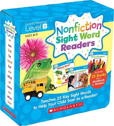 Nonfiction Sight Word Readers Parent Pack Level B: Teaches 25 key Sight Words to Help Your Child ... | Amazon (US)