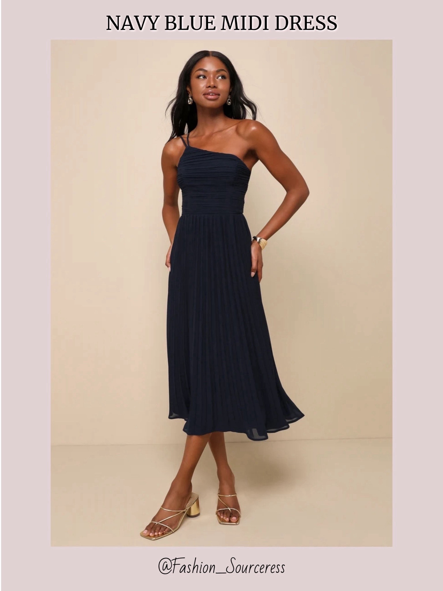 adrianna papell navy blue dress Adrianna Papell Long One Shoulder Beaded Dress, 8 / Blue