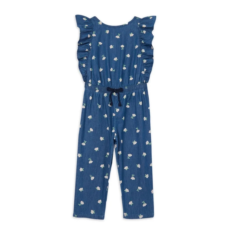 easy-peasy Baby and Toddler Girl Jumpsuit, Sizes 12 Months-5T | Walmart (US)