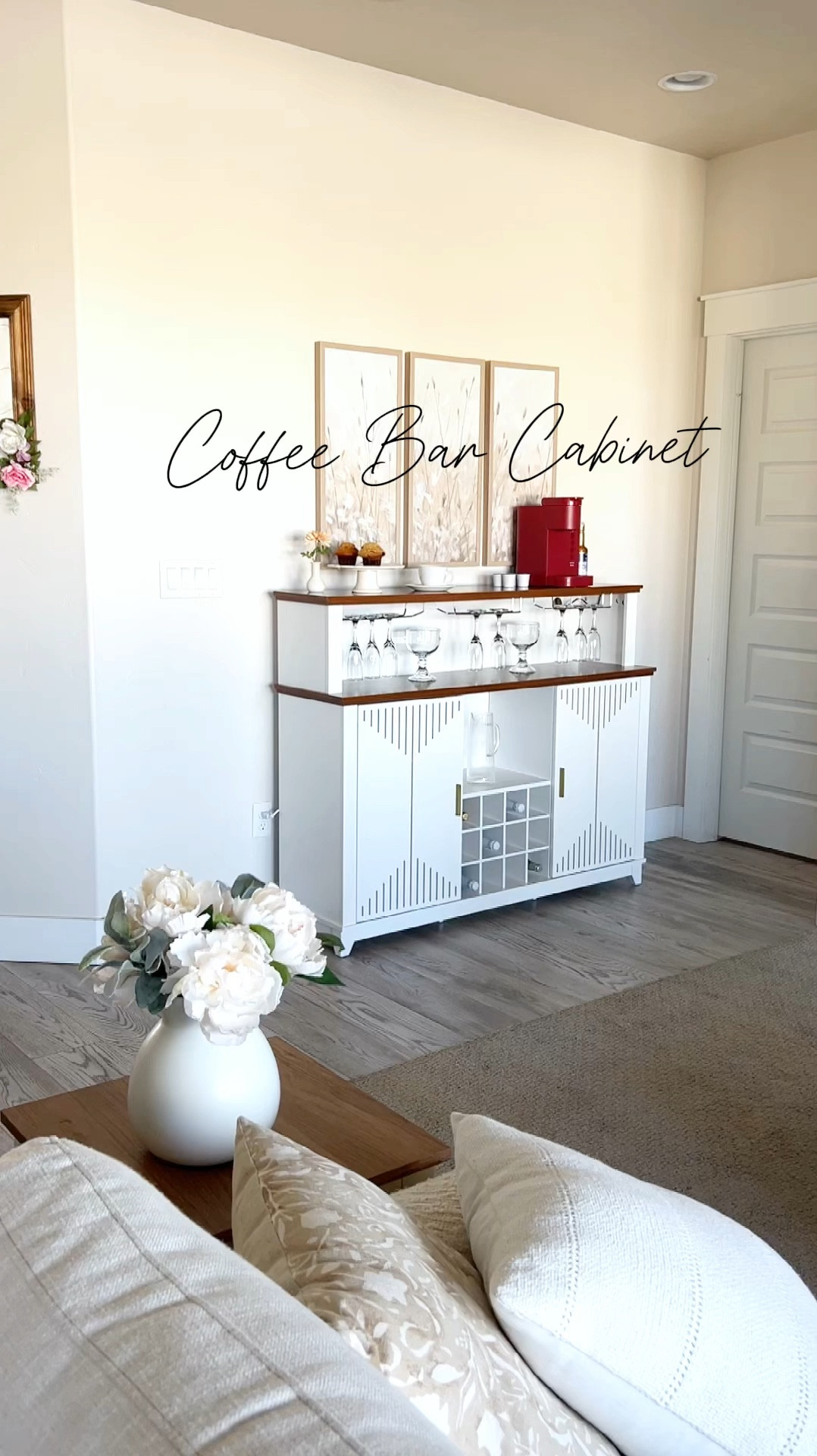 Coffee Bar Cabinet. Coffee Bar Decor. Coffee Bar Styling

#LTKSeasonal #LTKhome #LTKGiftGuide