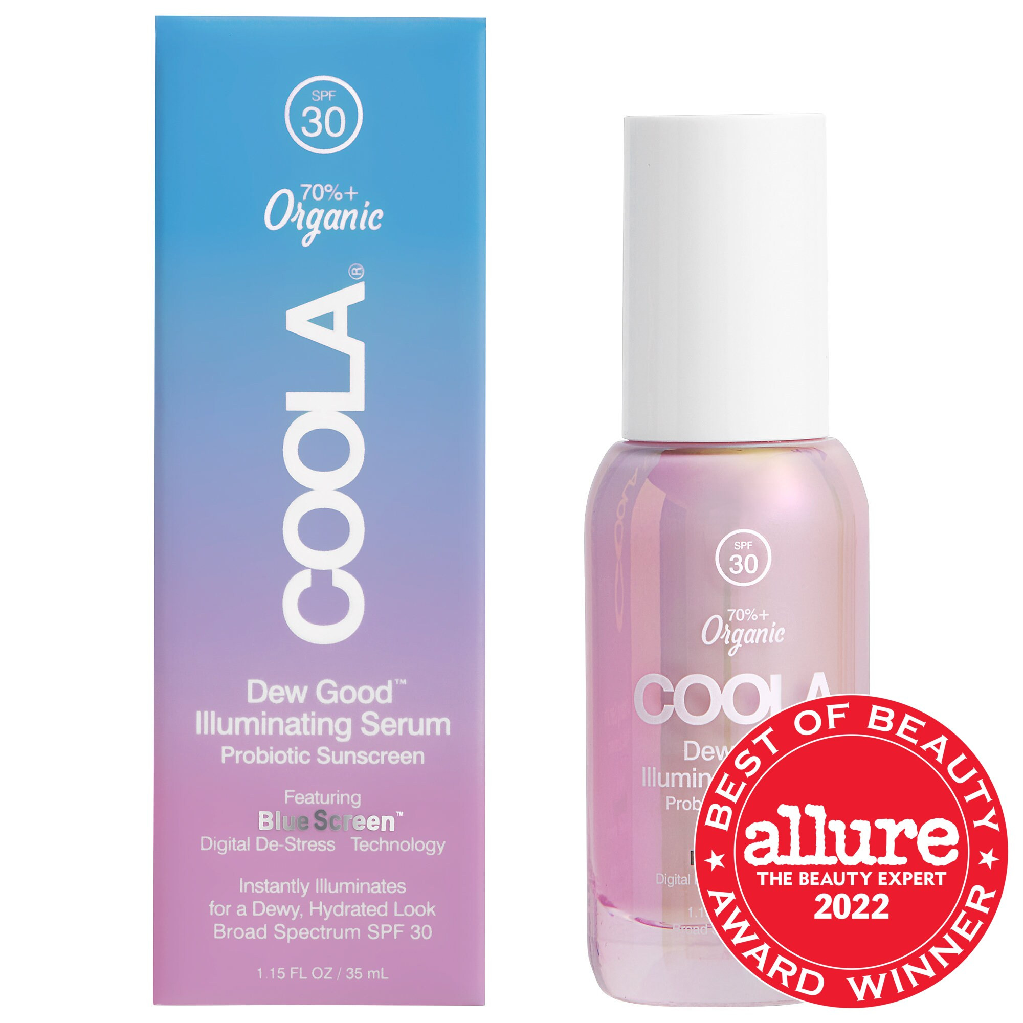 COOLA Dew Good Illuminating Serum SPF 30 | Sephora (US)