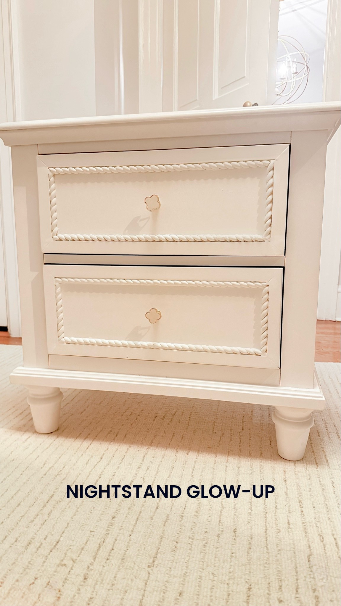 Super easy DIY to make this nightstand look like double the price!

#LTKHome