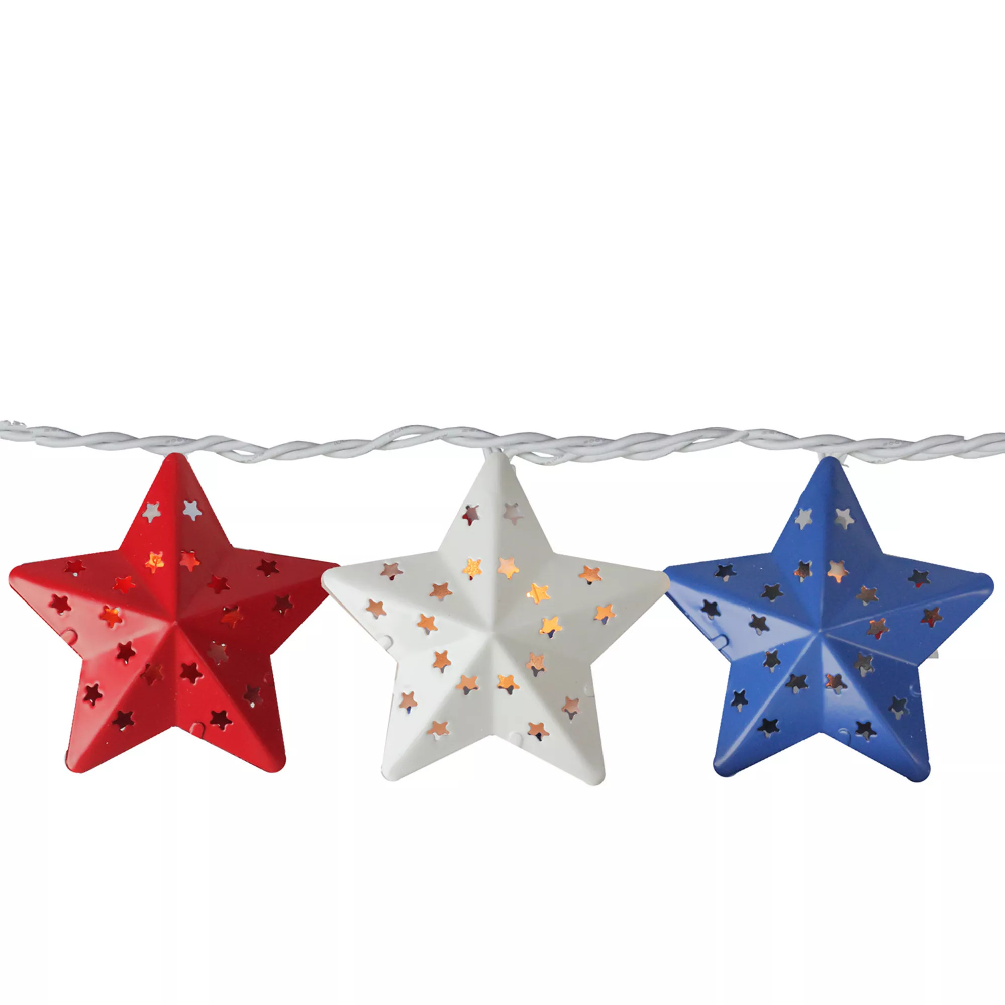 Metal 4th of July Star String Lights | Kohl's