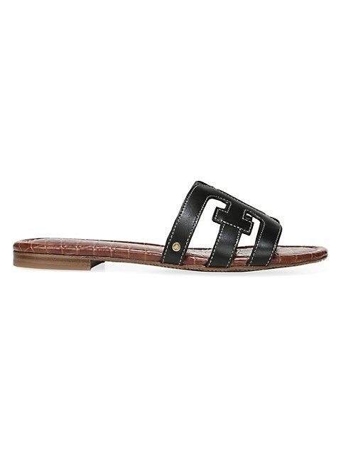 Bay Flat Leather Sandals | Saks Fifth Avenue