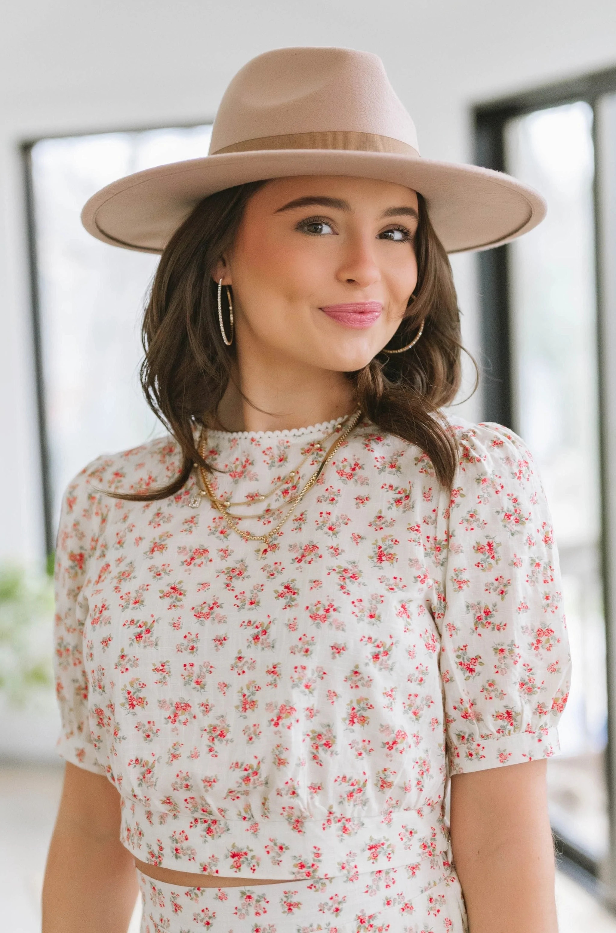 Paisley Floral Back Tie Top | BluePeppermint Boutique