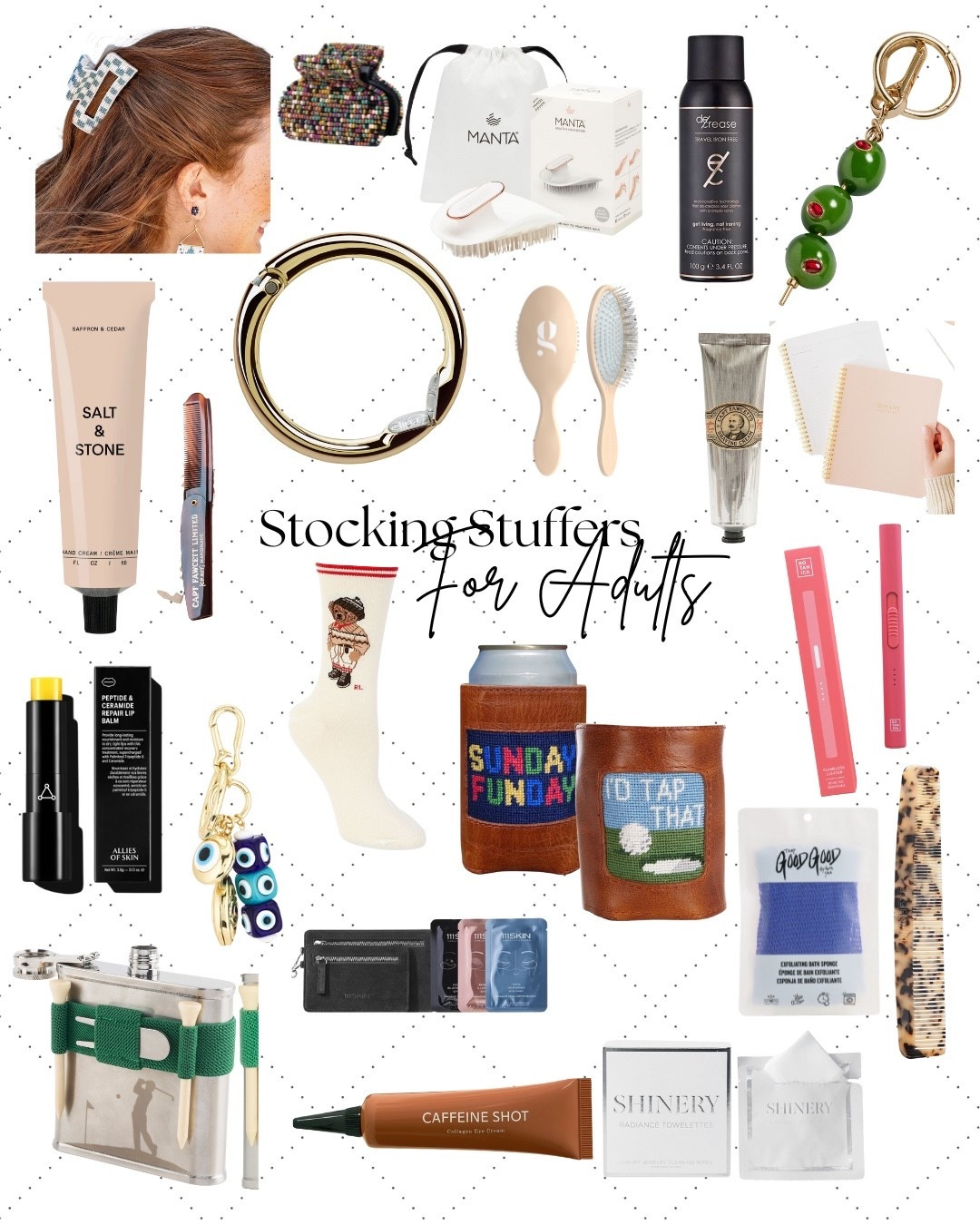 Christmas Gift Guide Stocking Stuffers for Adults ✨ 

#giftguide #christmasgiftguide #stockingstuffers 