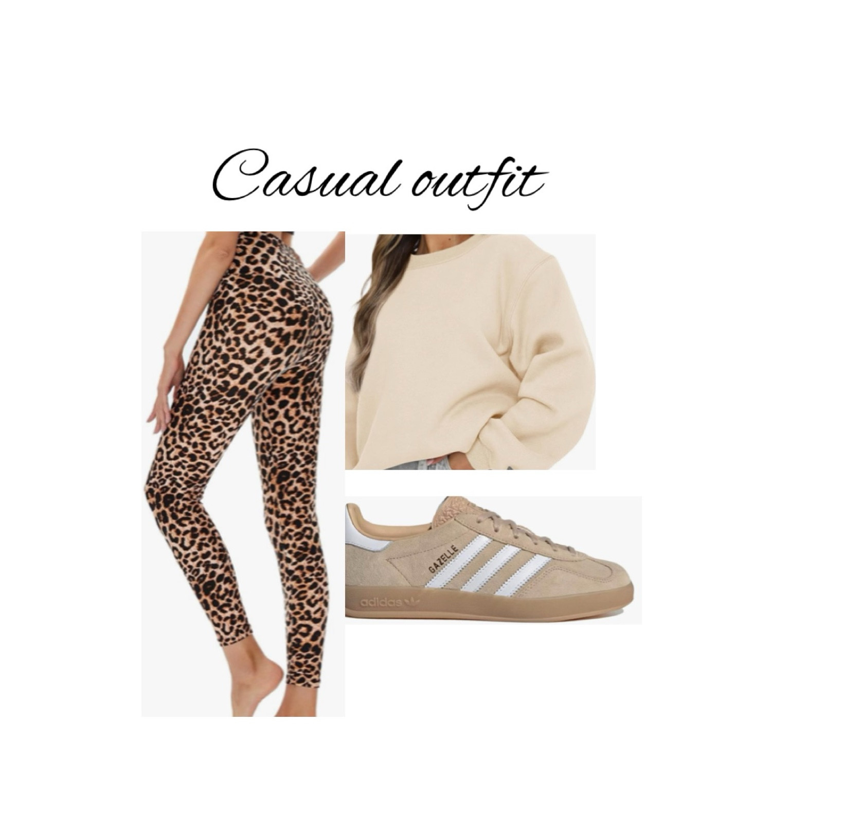 Casual outfit, leopard print leggings, sneakers, sweatshirt, winter outfit, adidas sneakers 

#LTKShoeCrush #LTKGiftGuide