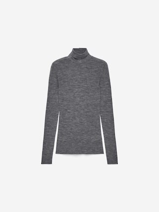 Roll-Neck Wool Top | Arket UK