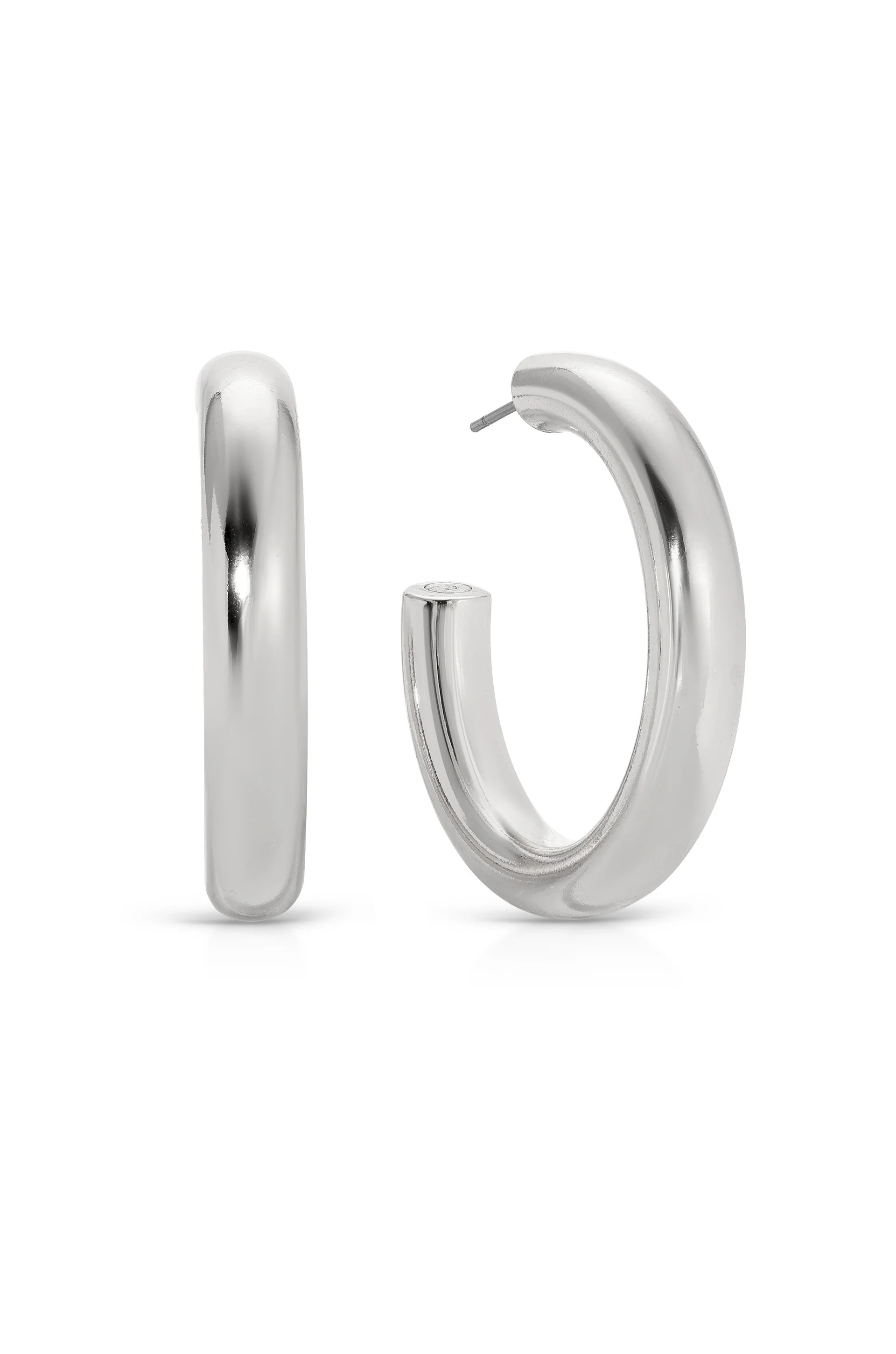 Medium Thick Classic Hoops | Ettika