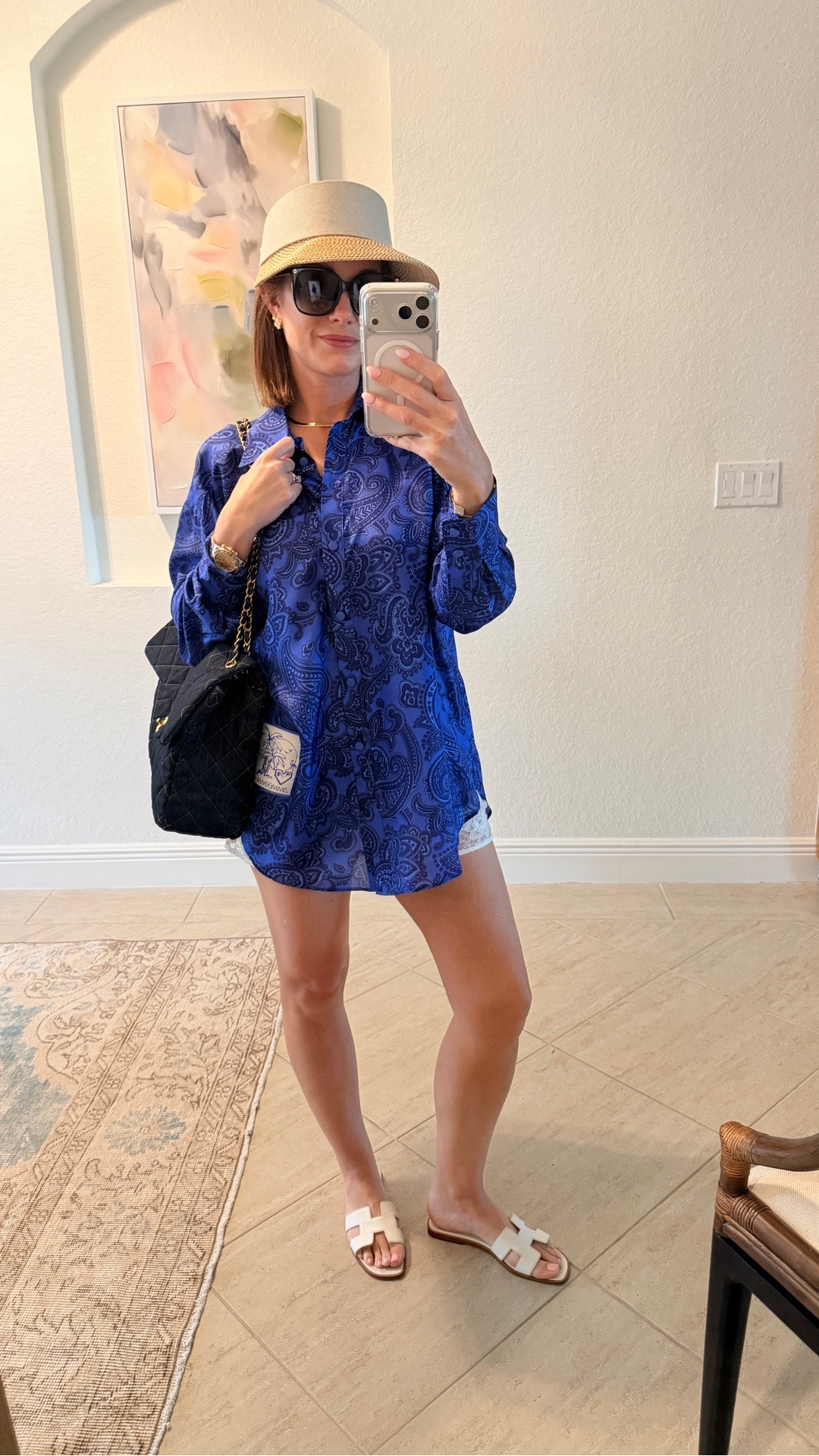Pool day outfit! Loving my Chanel Denim Maxi for travel and everyday! And these hats from @ericjavits are my favorite!

#LTKSeasonal #LTKootd #LTKSpringSale
