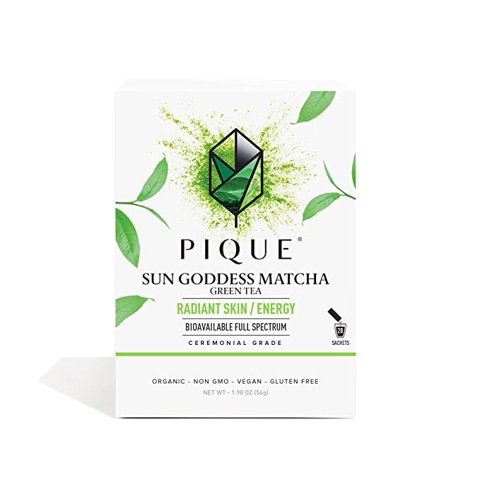 Pique Organic Sun Goddess Matcha - Ceremonial Grade Matcha Green Tea Powder, Supports Radiant Ski... | Amazon (US)