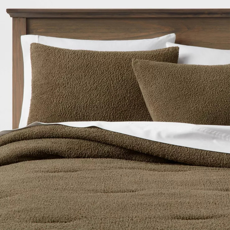 Cozy Chenille Comforter & Sham Set - Threshold™ | Target