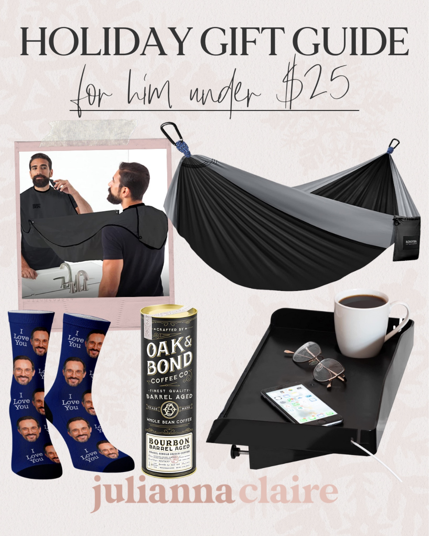 Holiday Gift Guide - Gifts For Him Under $25 ✨

holiday gift guide // holiday gifts // gifts for him // gift ideas for him // christmas gifts for her // christmas gift guide // affordable gift guide

#LTKunder50 #LTKHoliday #LTKmens