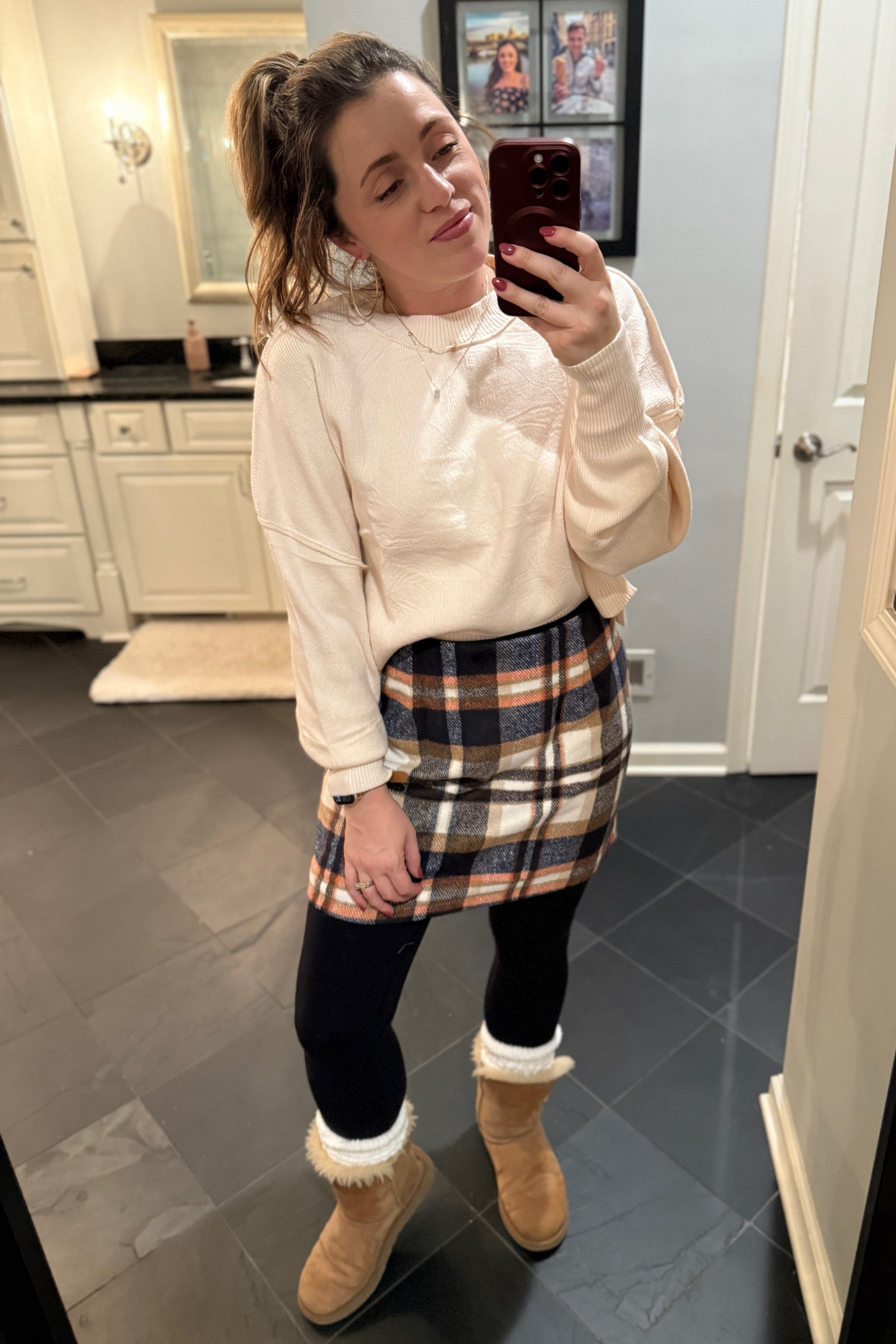 Here is a slightly comfy and slightly dressy outfit idea inspo for Thanksgiving! For when you don’t want to make a decision on comfort vs style 😂 Most of this is from Amazon!

#LTKSeasonal #LTKFindsUnder50 #LTKHoliday