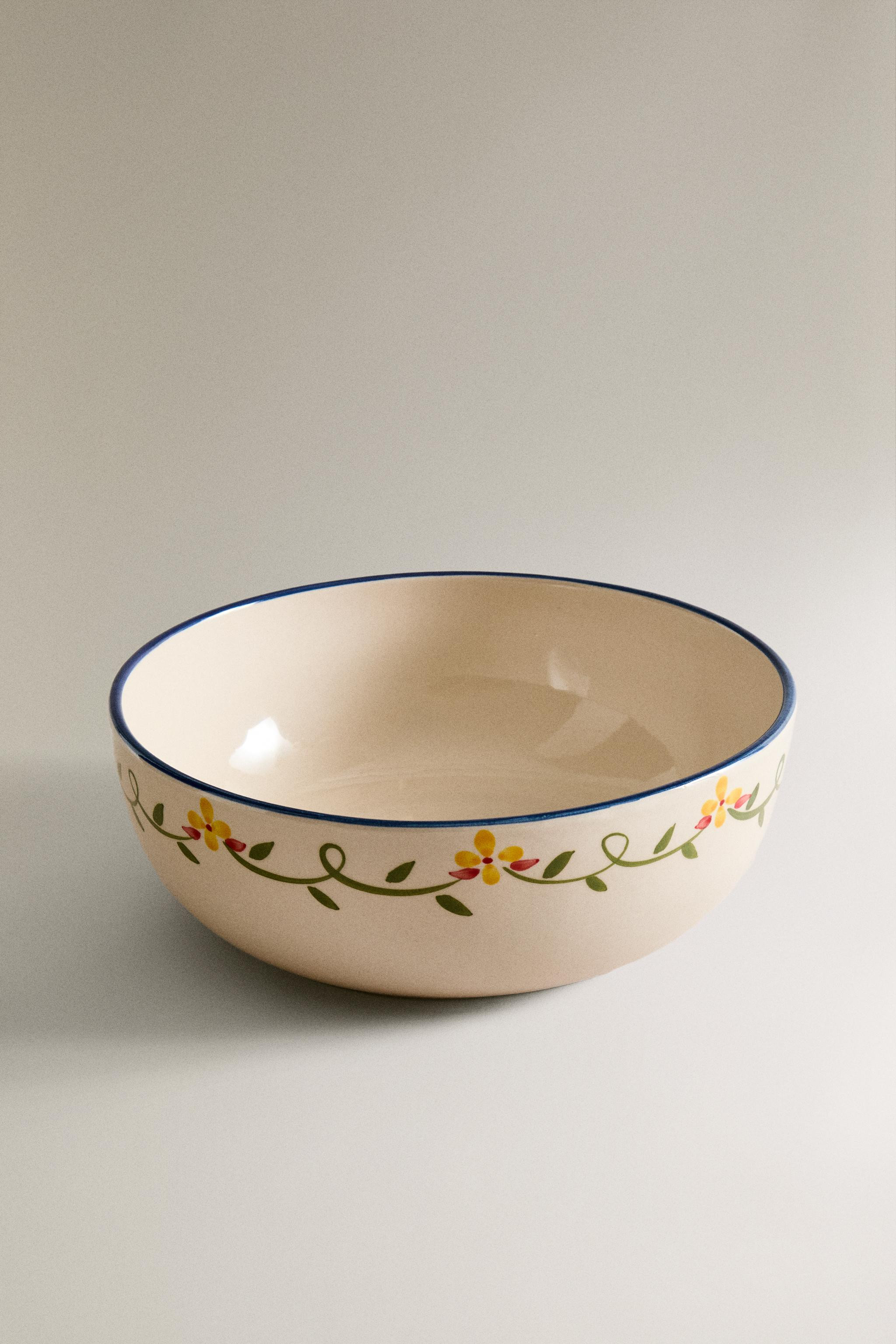 FLORAL SALAD BOWL | Zara US