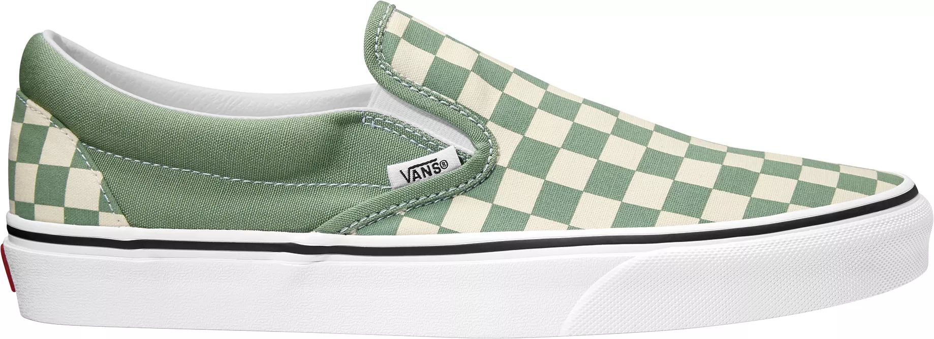 Vans Classic Slip-On Shoes, Women's, Green | Dick's Sporting Goods