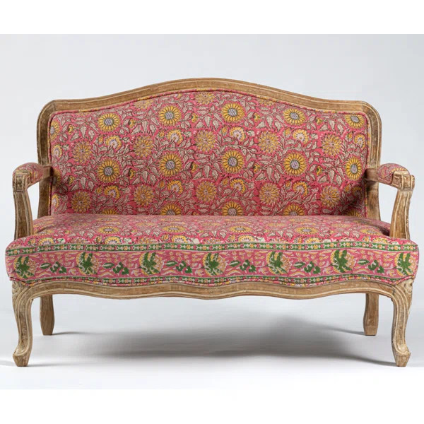 Priyaa 52.5'' Upholstered Settee | Wayfair Professional
