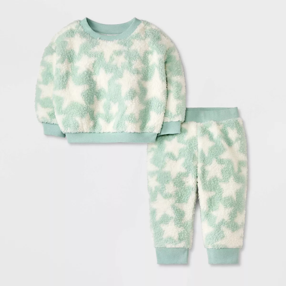 Baby Shearling Top & Bottom Set - Cat & Jack™ | Target