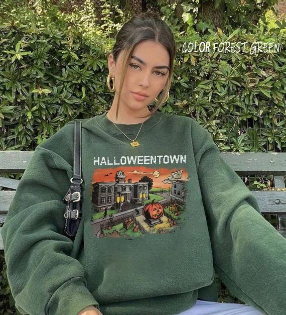 Halloweentown Crewneck Sweatshirt. Halloweentown Sweatshirt | Etsy | Etsy (US)