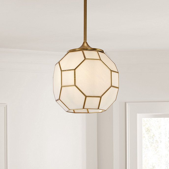 Stella 3-Light Faceted Pendant | Ballard Designs, Inc.