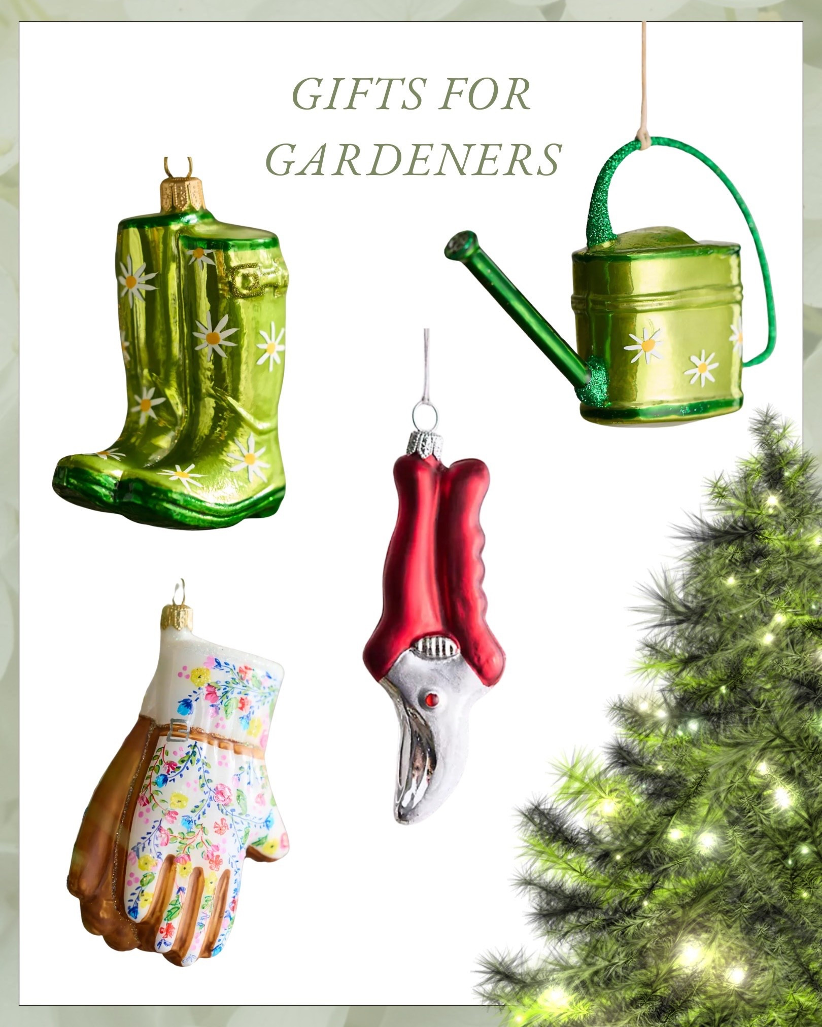 They’ll think of you every year when they decorate the Christmas tree! Sentimental gifts for gardeners 🪴

#LTKGiftGuide #LTKHoliday #LTKSeasonal