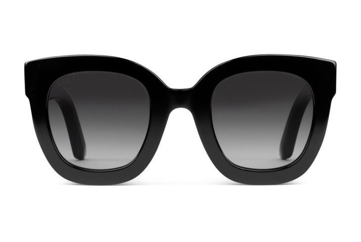 Gucci Round-frame acetate sunglasses with star | Gucci (US)