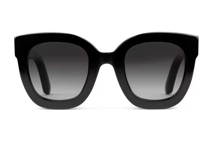 Gucci Round-frame acetate sunglasses with star | Gucci (US)