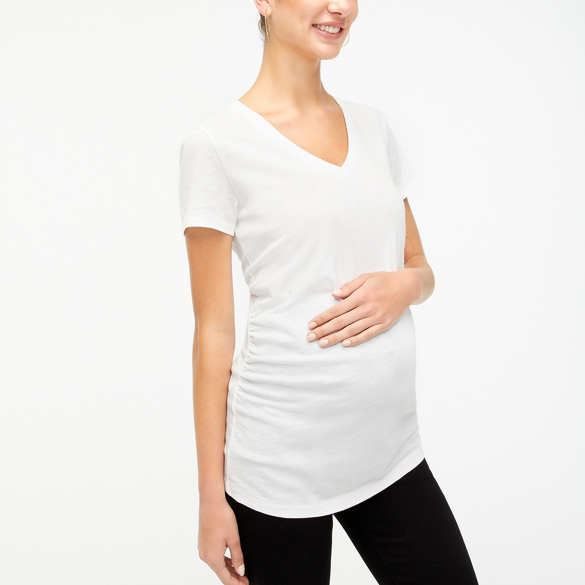V-neck maternity tee | J.Crew Factory