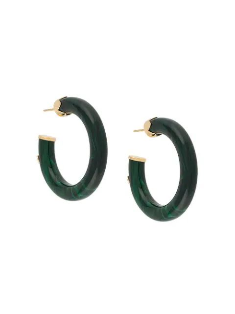 Caftan hoop earrings | Farfetch (US)