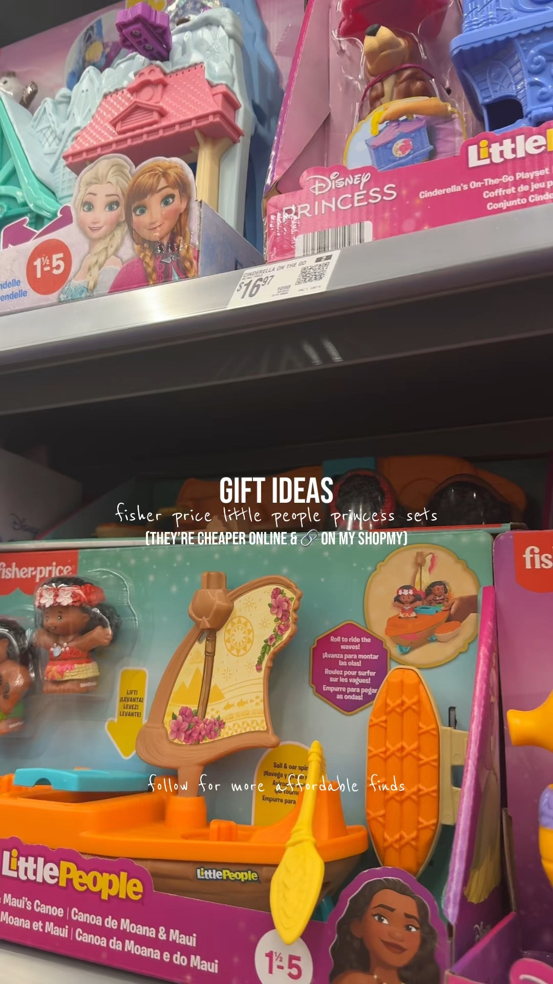 Easy Christmas gift idea is always these Little People sets! Fisher-Price always comes out with the cutest sets! #walmartfinds #christmasgiftideas #giftidea #giftguide #fisherprice
Fisher price little people, Disney little people sets, Disney princess gifts, gift guide, gift ideas, gifts for kids, gifts for toddlers, Christmas gifts, Christmas shopping, holiday shopping, Walmart finds, budget friendly gifts

#LTKKids #LTKGiftGuide #LTKHoliday