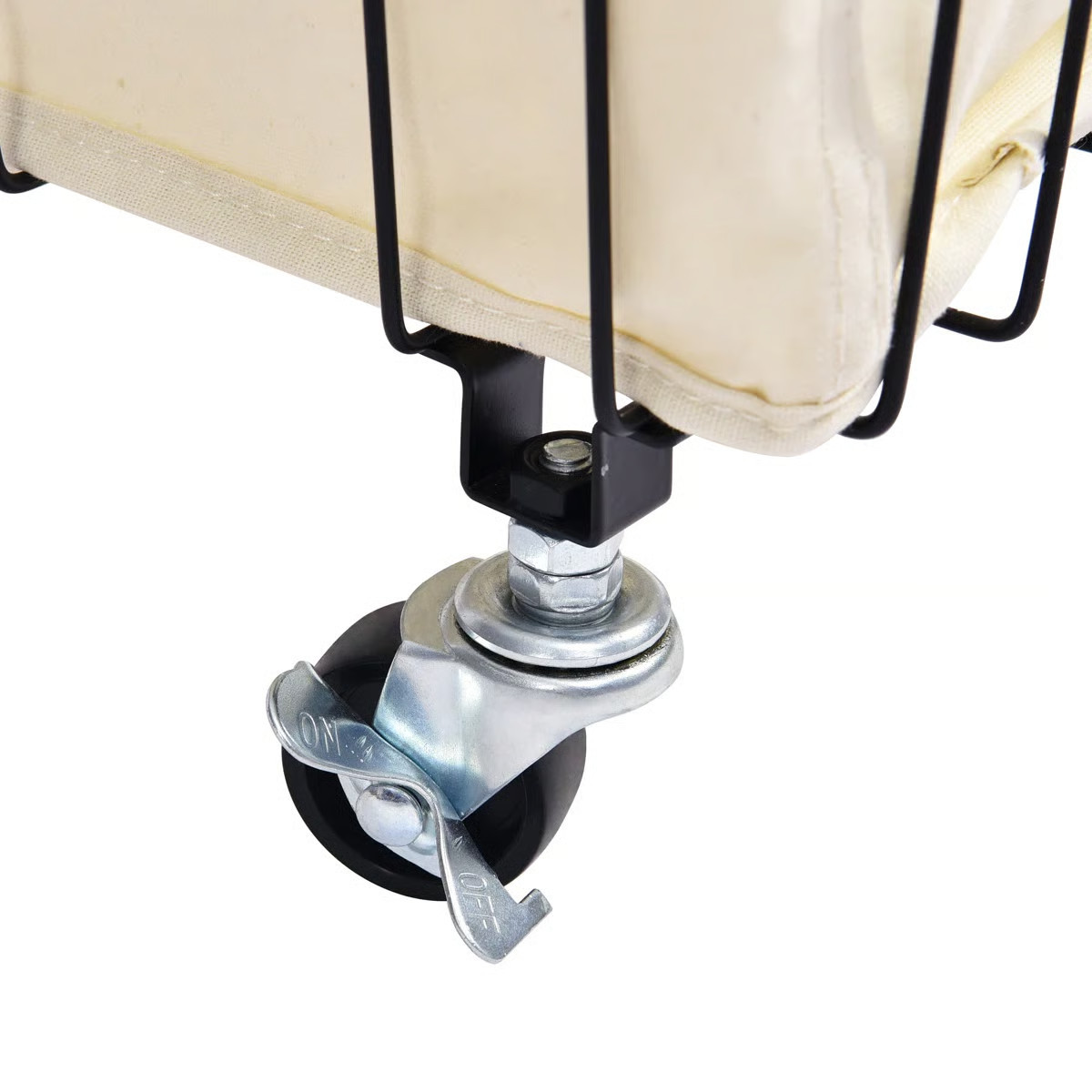 Metal Rolling Laundry Basket with Handles | Wayfair North America