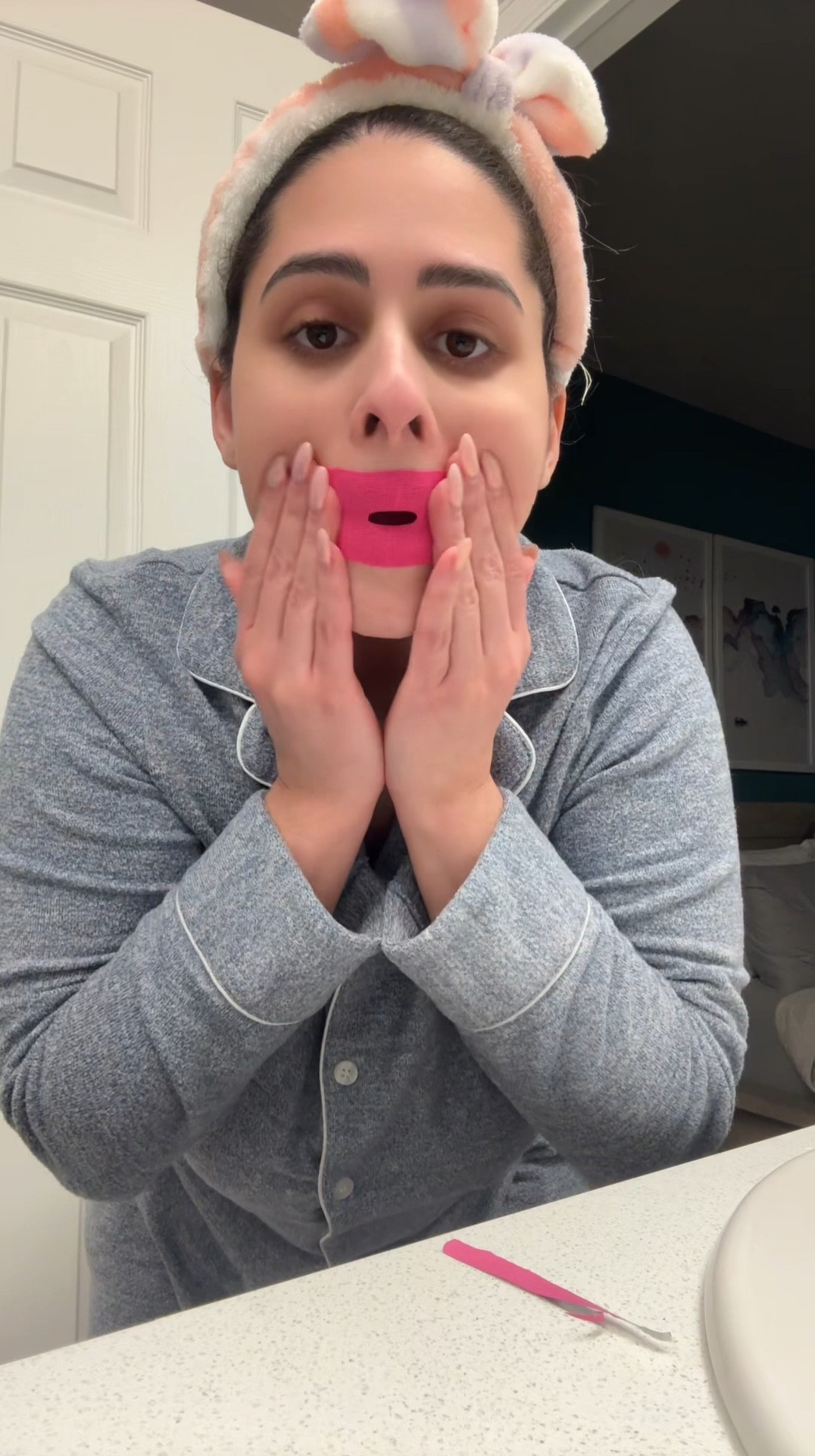 I found mouth tape to snatch my jaw that you can actually breathe with! 

#LTKBeauty