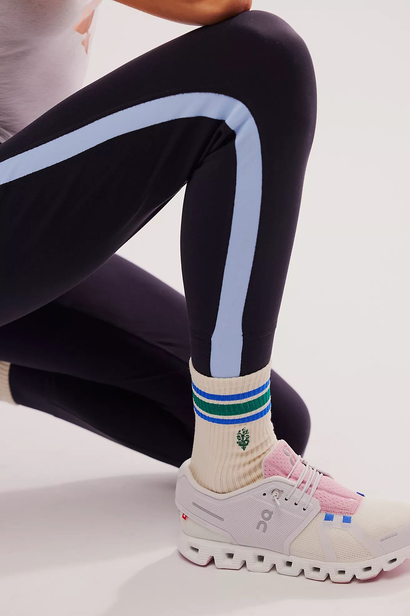 Movement Logo Stripe Tube Socks | Free People (Global - UK&FR Excluded)