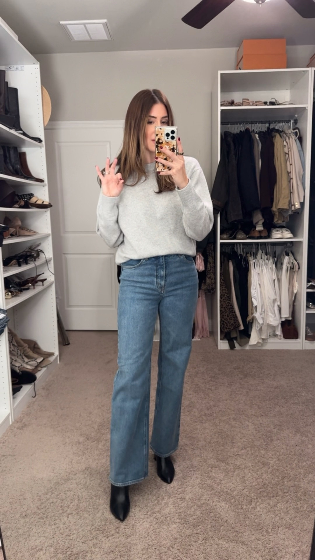 Small in sweater
Size 27 in jeans

@aritzia #ad #aritziapartner #paidlink