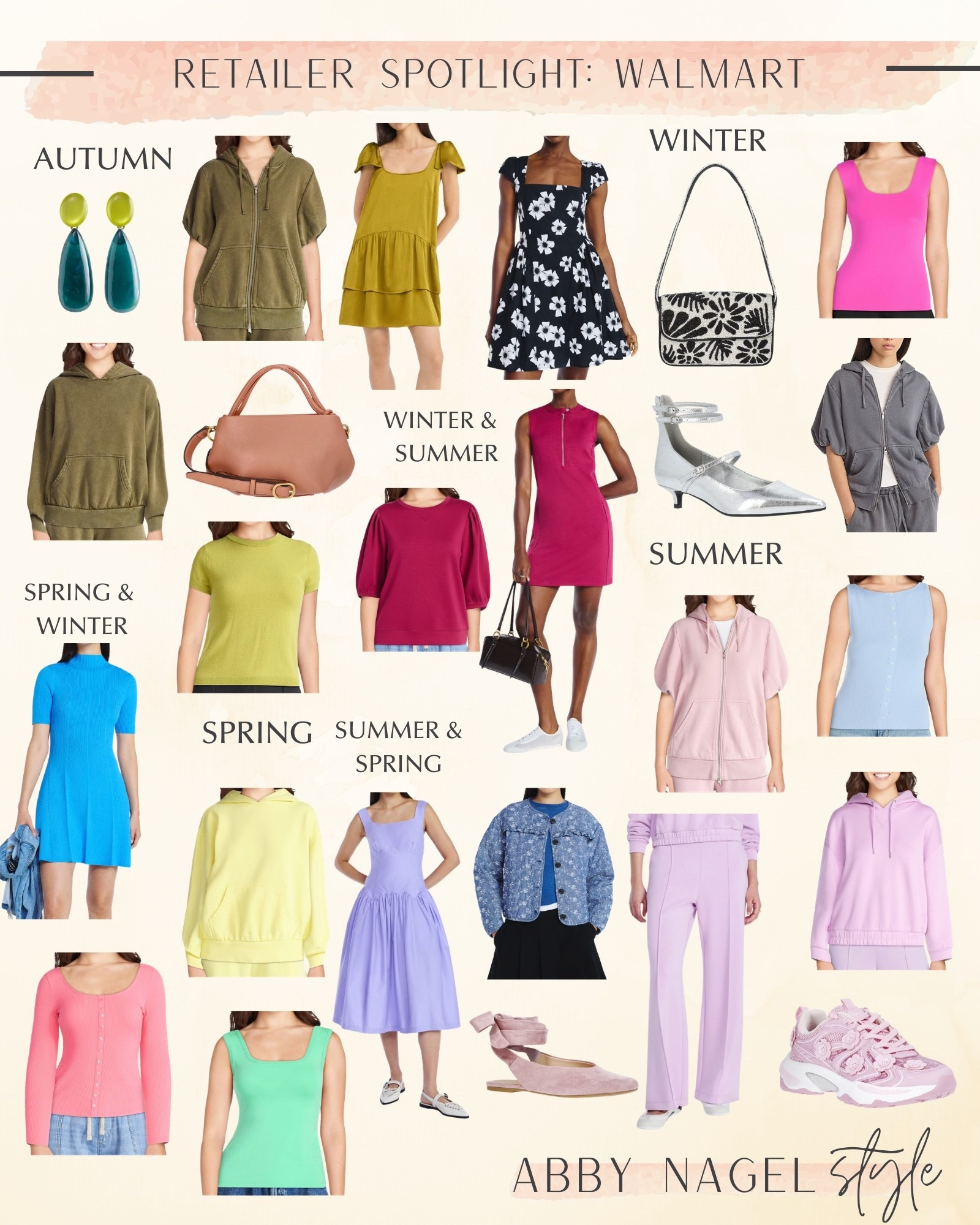 New from Scoop from Walmart! 🍁☀️❄️🌷