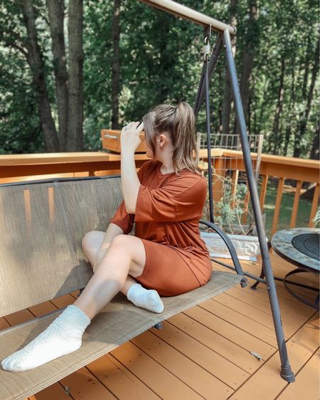Wearing a size small

Lounge set, Pinkblush maternity, pregnancy, rust, Biker short, fall transition, affordable fashion, cozy, outside, porch swing, oversized top, size down one, mom, new mom, motherhood, bump, baby, girl mom, postpartum, hospital bag, labor, delivery, two piece set

#LTKunder100 #LTKSeasonal #LTKbump