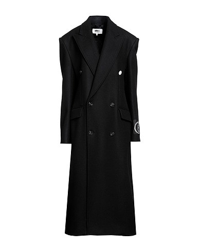 MM6 MAISON MARGIELA  | Caban E Doppio Petto Nero Donna | YOOX | YOOX IT