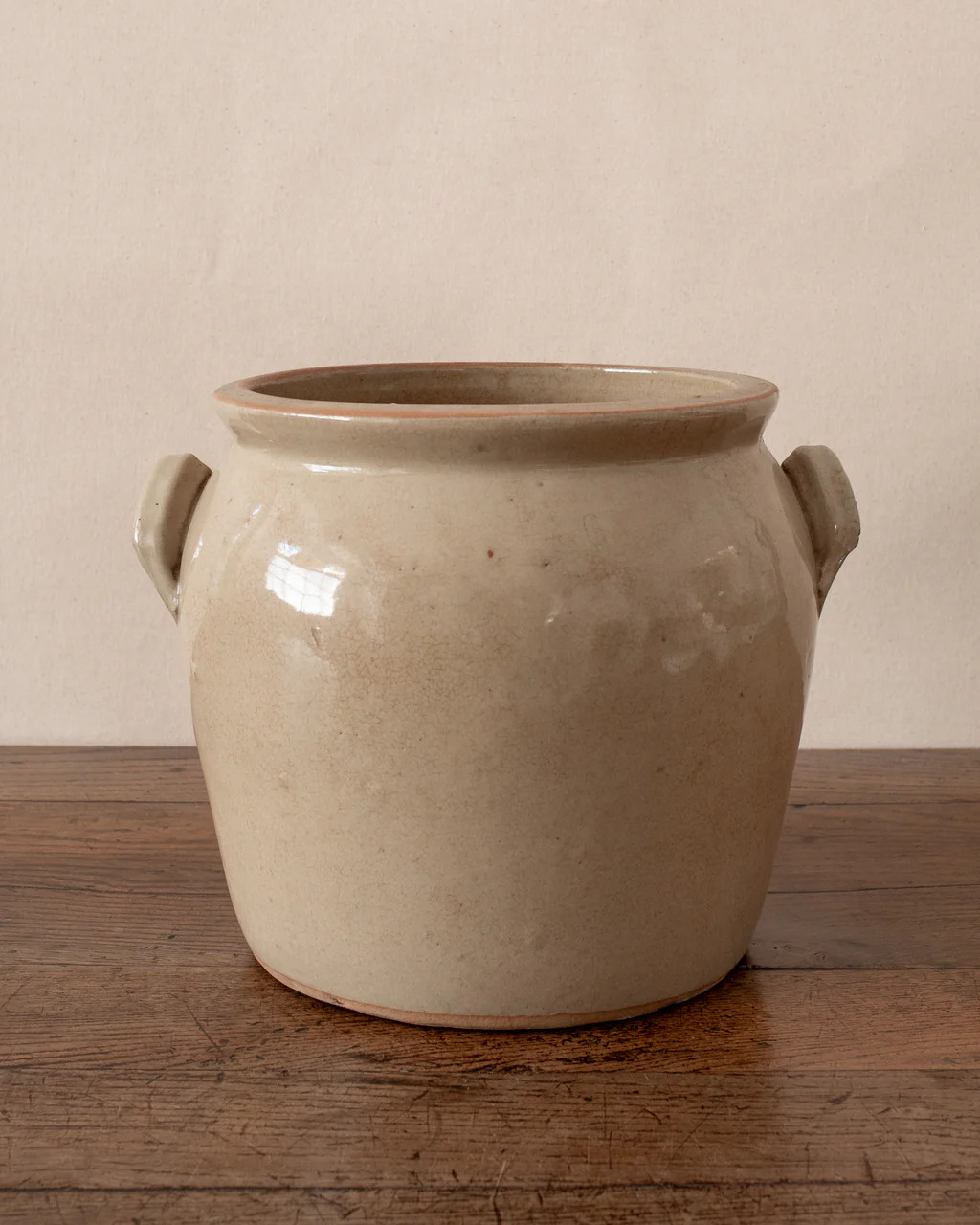 Vintage French Crock (L) - XV | The Vintage Rug Shop