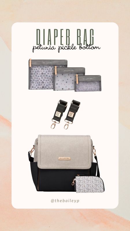 So excited for this cute & functional diaper bag! Linked the bundle as well, it’s on sale and comes with the perf accessories for a mama on the go! 😍

#LTKbump #LTKbaby #LTKsalealert