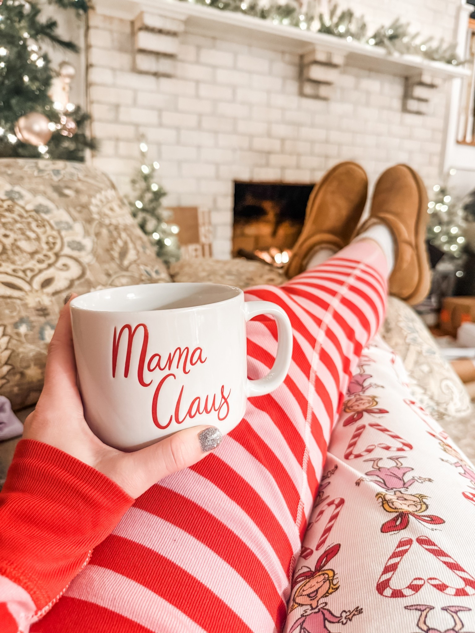 It's Friday night and CHRISTMAS BREAK has started. I am so happy. It was also pajama day at school so I made sure to wear my badge in the grocery store after school while I was walking around the store. I got asked several times where I got my jammie's! For the past couple years we've been getting Hannah Anderson! They are cute and great quality! They are also on huge sale! They have the matching family sets :) I am so so glad it's break! Can't wait to spend time at home and with family! 

#LTKGiftGuide #LTKHoliday