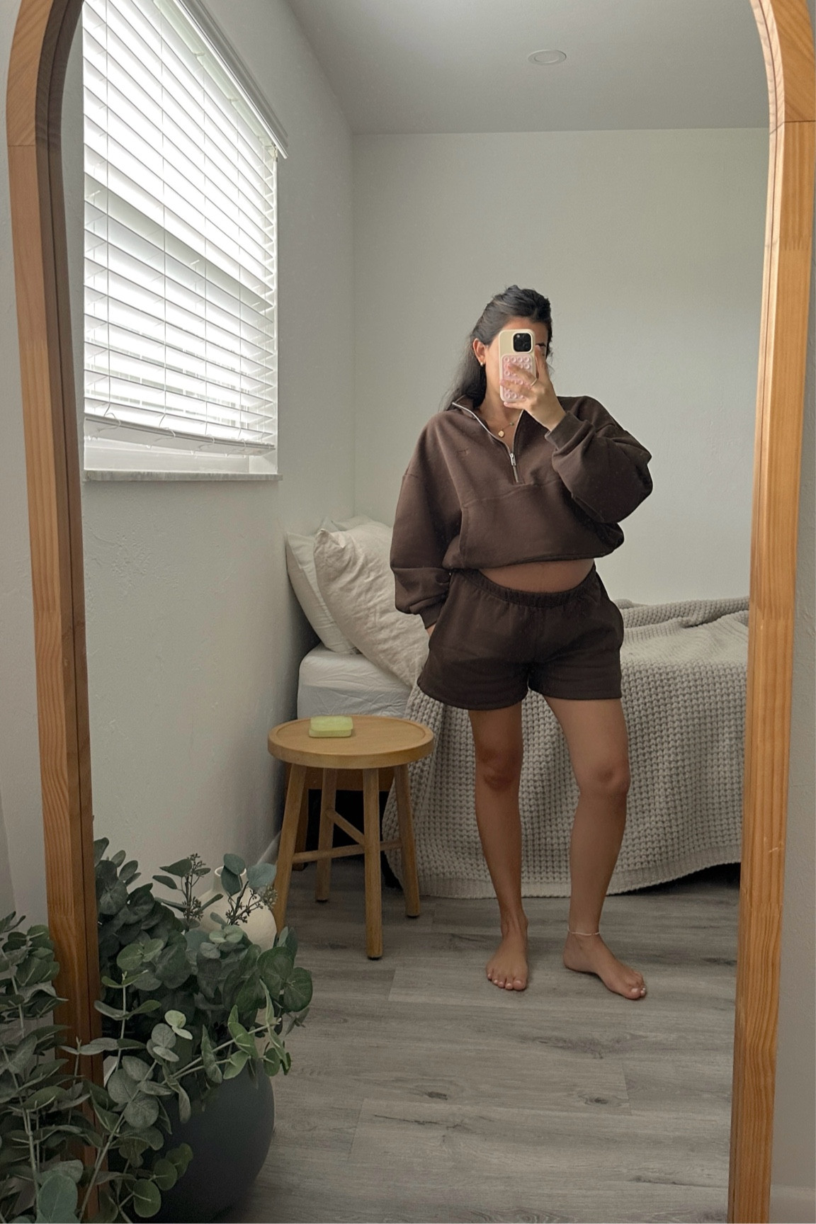 comfiest 🤎 wearing xs bottoms / medium top 

#LTKBaby #LTKHome #LTKBump