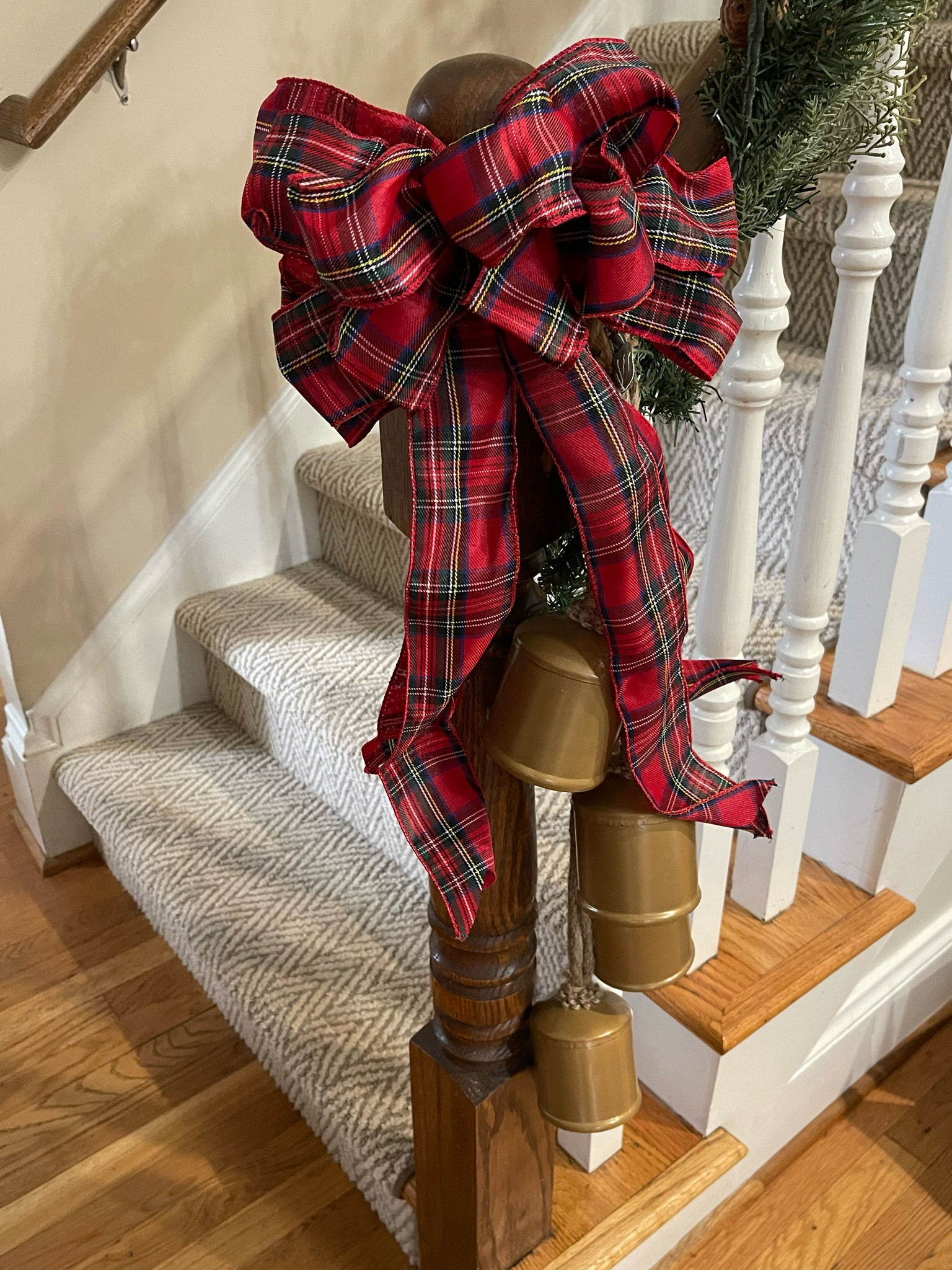 Christmas decor, garland, Christmas bells 

#LTKFindsUnder50 #LTKHoliday #LTKHome