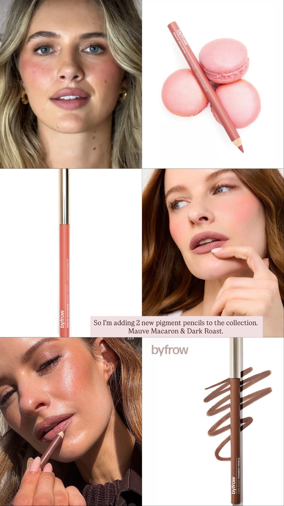 The pigment pencils that I use all over my face they have been game changing for me. Adding Mauve Macaron and Dark roast to the collection.

#LTKuk #LTKsummer #LTKbeauty