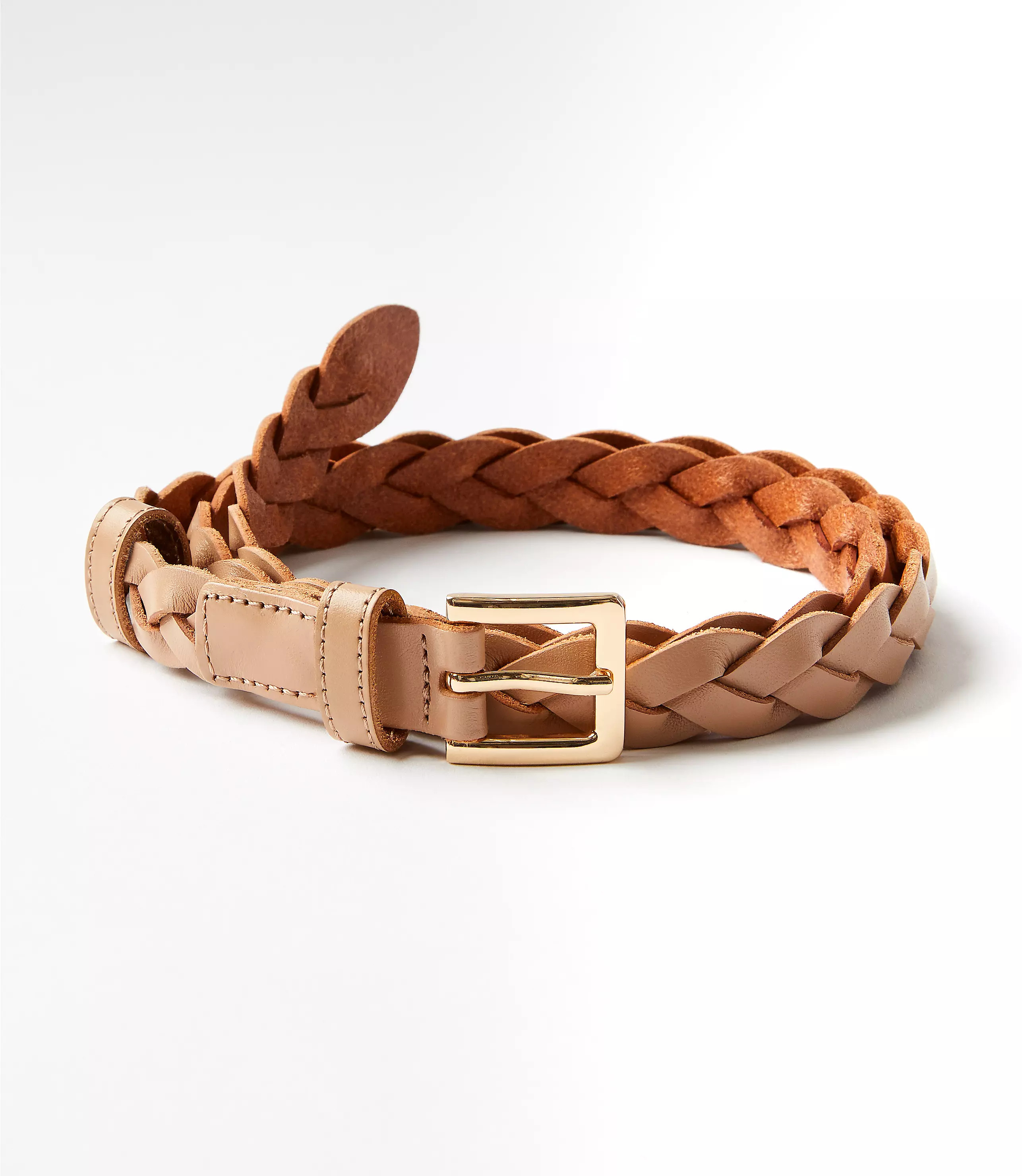 Braided Leather Belt | LOFT