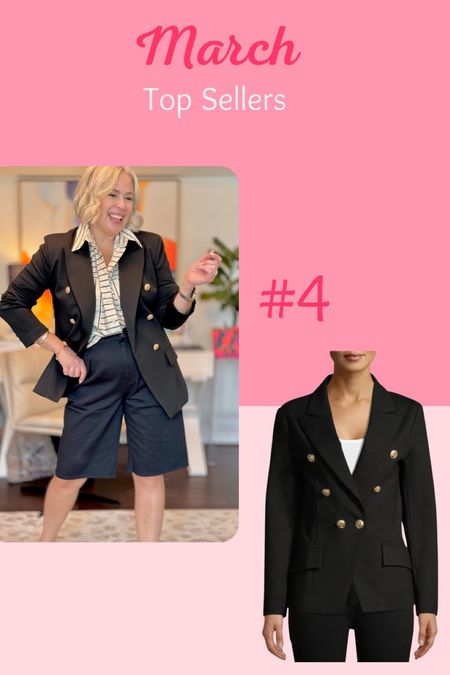 The best blazer from Walmart! It’s perfect for over any top or dresses. A top seller for March! 

Over 40 style, midsize style, spring style 

#LTKover40 #LTKfindsunder50 #LTKmidsize