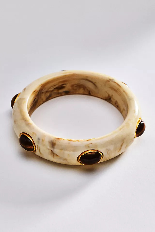 Resin Stud Bangle | Anthropologie (US)