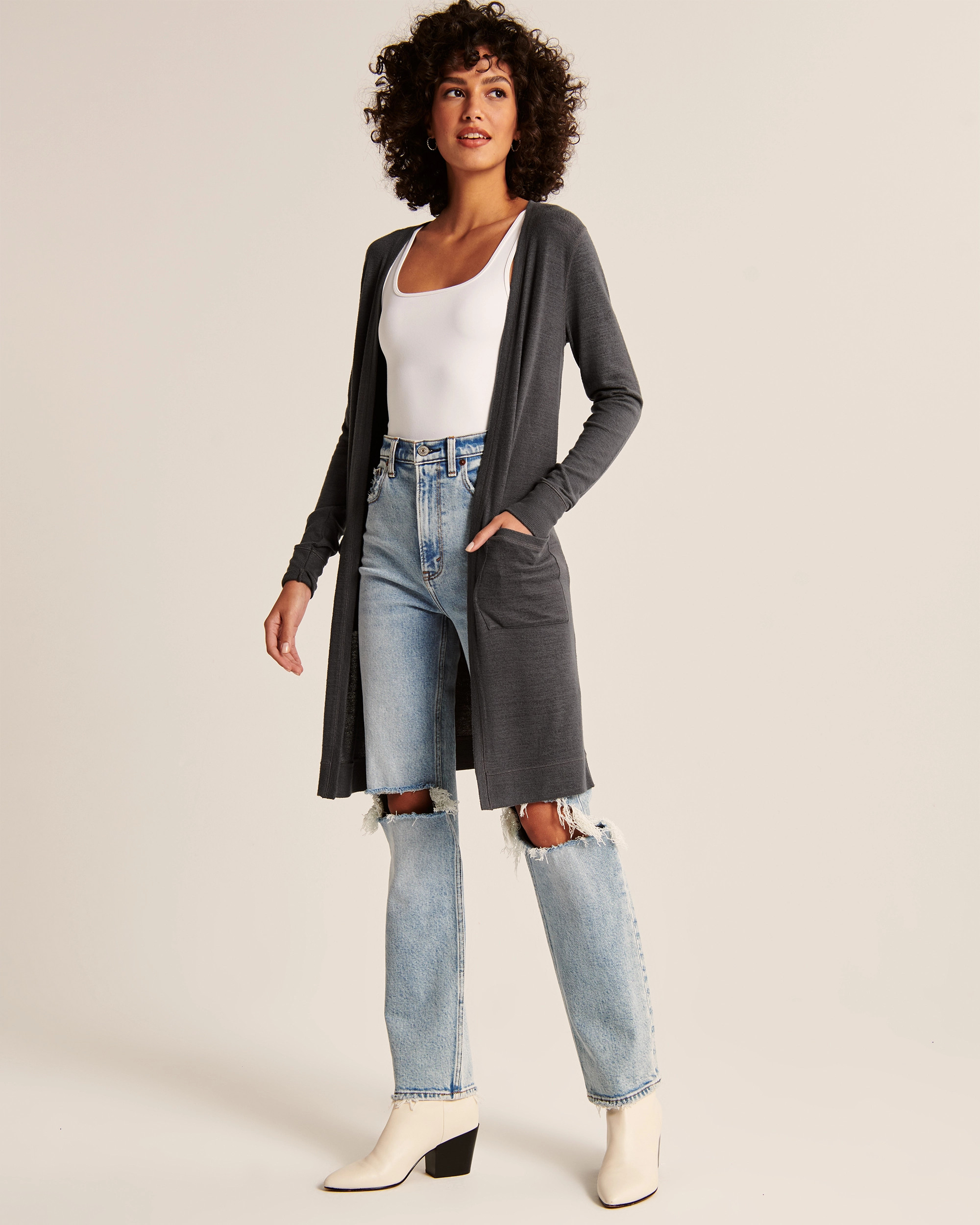 Cozy Duster Cardigan | Abercrombie & Fitch (US)