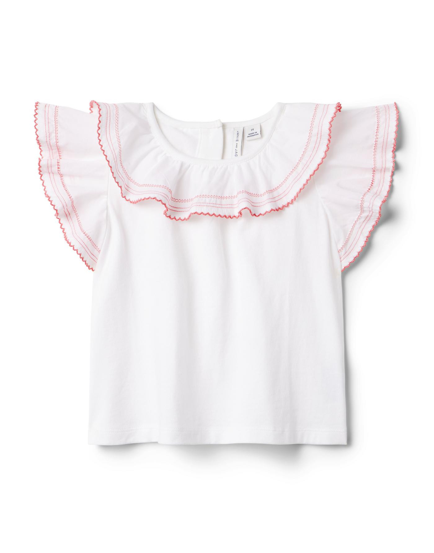 Flutter Sleeve Jersey Top | Janie and Jack